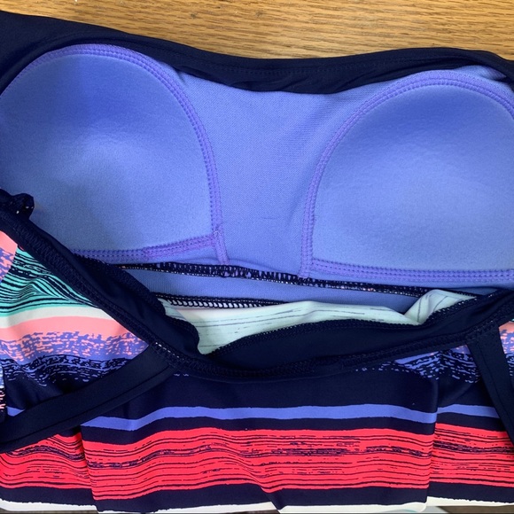 ZeroXPosur Swimwear Colorful Swim Tankini | 12 - Picture 5 of 7